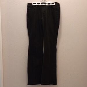White House Black Market Noir Flare Jeans